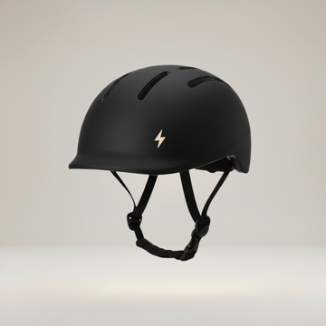 Kinderhelm - Mat Zwart